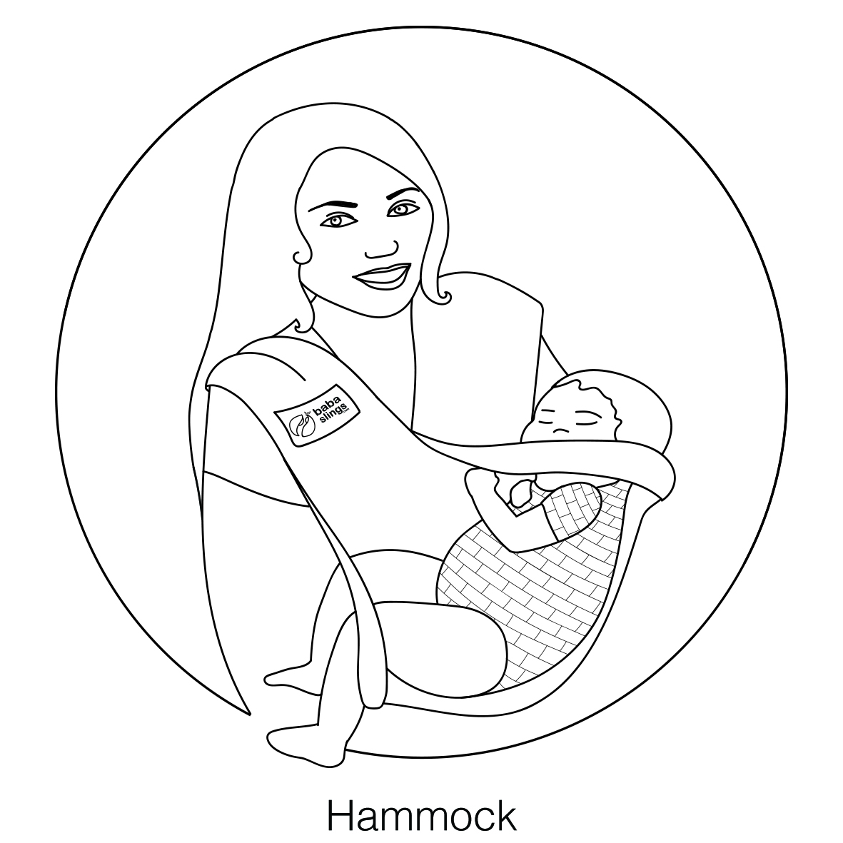Baba Slings Hammock Position