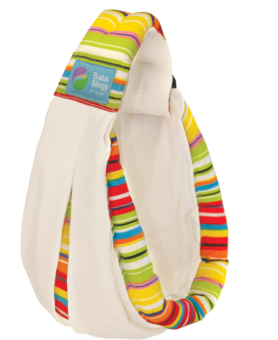 Cream/Random Stripes